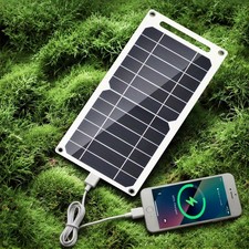 10W/15W 5V Solar Panel USB Waterproof Outdoor Camping Charger Phone Power Bank picture