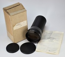 SERVICED NEAR EXC SOVIET USSR 35KP CINEMA PROJECTION LENS f1.8/120, FULL SET (4) picture