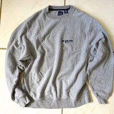 Vintage Gap Men’s S Gray Crewneck Pullover Fleece Sweatshirt Embroidered Logo picture