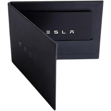 Tesla Model 2 Key Cards with Bi Fold Wallet RFID Slim Leather Wallet Set picture