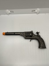 Antique Ives LIBERTY Cast Iron Toy Cap Gun Pistol c. 1875 - WORKS, NO CRACKS picture