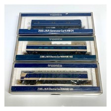 N Scale Blue Train Japan Set TOMIX Gauge 583 Kei Kani 24 Katachi Shindaitokkyuu picture