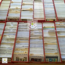 Worldwide Stamp Collection Mint - 600 Different from 100 Countries in Full Sets picture