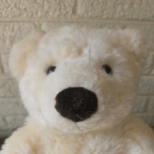 VTG Russ Berrie Creamsicle Polar Bear Plush 4724 Large 21