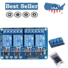Versatile 5V 4-Channel Relay Interface Board for Raspberry Pi & Electronics picture