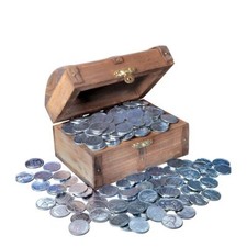 NEW American Coin Treasures Treasure Chest of 1943 Lincoln Steel Pennies 2996 picture