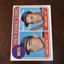 1969 Topps #31 Mets Rookie Stars EX-MT Amos Otis Gary Gentry picture