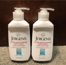 X2 Jergens Extra Moisturizing Hand Wash, Cherry Almond, Cleans Moisturizes 7.5oz picture