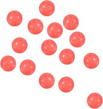 8mm Fishing Beads - Red Soft Rubber for Freshwater & Saltwater Fishing picture