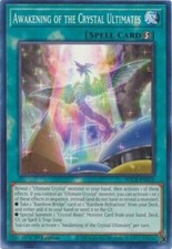 Yu-Gi-Oh -  Awakening of the Crystal Ultimates -SDCB-EN016 - 1st Edition - NM/M picture