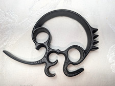 RARE 1800s Antique W.H Thayer Cast Iron 7 Way Function Kitchen Multi Tool Signed picture