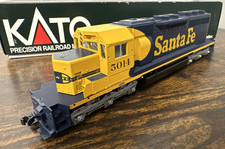 KATO HO #37-6328 EMD SD40 ATSF/Santa Fe #5014 Yellow Bonnet DCC Ready & LNIB picture
