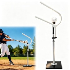 Baseball Swing Path Trainer,Upgraded All-Aluminum Tubing Clamps Bat Path Trainer picture