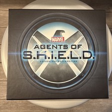 Marvel's Agents Of S.h.i.e.l.d. Art Of Hardback SIGNED + Clark Gregg Headshot picture