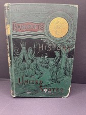 History of the Colonization of The United States by George Bancroft 1886 HC HTF picture