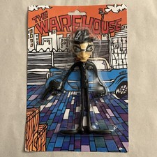RARE VINTAGE Emi Nakayama Bendable Warehouse 16207 Burglar 90’s Japan Toy Figure picture