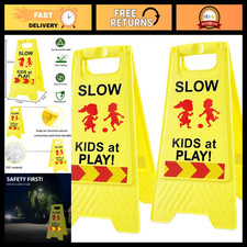 Slow Kids at Play Sign - Child Safety Warning for Streets & Neighborhoods picture