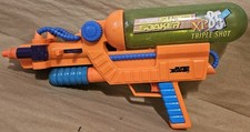Vintage 1996 Larami Super Soaker XP 85 Triple Shot Water Squirt Gun Xtra - READ picture