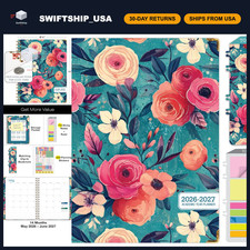 2026-2027 Academic Planner - 14 Months Daily Weekly Monthly Organizer, 8.5