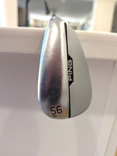 2024 Ping S159 Chrome S SW Sand Wedge 56 Deg 56.12S Black Dot Steel RH USED picture