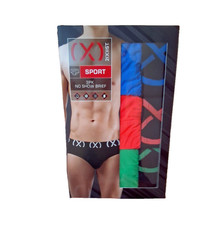 Men's 2xist  Briefs Underwear Sport No Show 3 Pack L (36-38) picture
