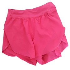 Lululemon Speed Up Hi Rise Running Shorts Size 2 Pink Sporty Athletic Knit EUC picture