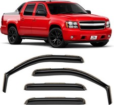 Auto Ventshade [] In-Channel Rain Guards For 07-13 Chevy In-Channel - Smoke picture