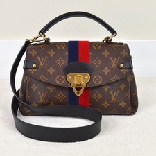 Louis Vuitton Georges BB Monogram Leather Shoulder Bag Satchel Handbag Purse picture