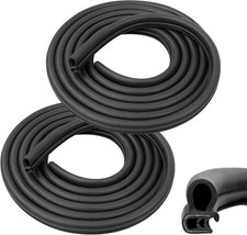 2X 13.5 Ft Door Rubber Weatherstrip Seal For 86-07 Peterbilt 359 370 377 379 380 picture