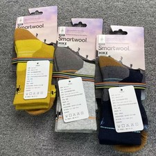 3-piece Smartwool Men's and Women's Outdoor Mountaineering Mid tube Wool Socks picture