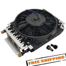 Derale 15800 16 Pass Electra-Cool Remote Cooler, -8AN Inlets picture