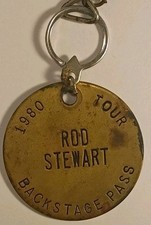 Rare Vintage 1980's Tour Sir Rod Stewart 2