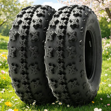 2PCS 22x7-10 ATV Tires 22x7x10 UTV All Terrain 4PR Heavy Duty 22 7 10 Replace picture