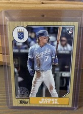 2022 Topps Update Series - 1987 Topps Baseball Bobby Witt Jr. #87TBU-7 (RC) picture