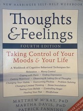 Thoughts and Feelings: Taking Control of Your Moods and Your Life - paperbac... picture
