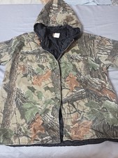Vintage Duxbak Jacket Mens Large Camo Realtree Insulated Quilted Hunting USA 90s picture