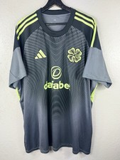 RARE CELTIC SCOTLAND GLASGOW 2025 2026 GOALKEEPER KIT JERSEY SHIRT 2XL picture