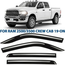 Rain Guards Vent Visors Shade for 2019-2026 Dodge Ram 2500/3500 Crew Cab picture