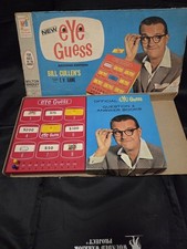 Vintage Milton Bradley Eye Guess board game Parts Missing  picture