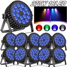 U'King 270W PAR Light 18LED Beam RGBW DMX Club DJ Disco Party Show Stage Lights picture