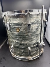 1967 Ludwig 14x14 Floor Tom Sky Blue Pearl - Missing Leg As is  picture
