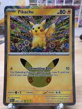 Pikachu 18/30 040/128 Shinji Kanda Art ME: 30th Celebration Holo ✨ Pokemon picture