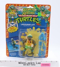 Lifeguard Leo Sewer Spitting TMNT 1992 Playmates Action Figure NEW SEALED picture