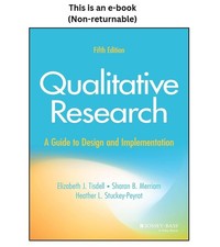 Elizabeth J. Tisdell Qualitative Research: A Guide to Design and picture