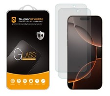 2X Anti-Glare Matte Tempered Glass Screen Protector for iPhone 16 Pro Max (6.9