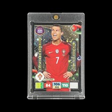CRISTIANO RONALDO SILVER CIRCLES HOLO LIMITED EDITION 2018 Panini - Portugal picture