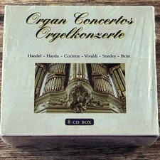 Organ Concertos CD 8-disc Box Set Handel Haydn Vivaldi Classical Sealed picture