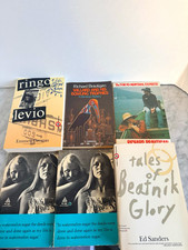 Vintage Counterculture Book Lot 6x Richard Brautigan Delta Ed Sanders Grogan 60s picture