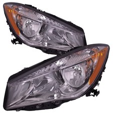 14-19 Mercedes Benz CLA Halogen Chrome Left Right Headlamp CLA250 Headlights picture