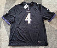 Men’s Nike Baltimore Ravens Zay Flowers #4 Black Jersey Sz XXL NWT picture